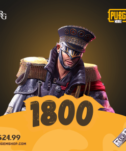 خرید 1800 یوسی پابجی