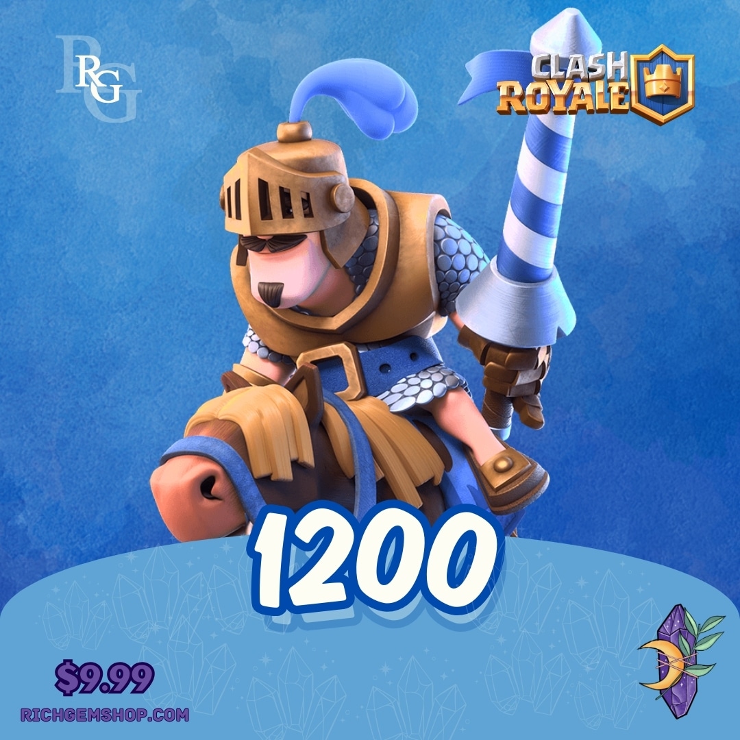 1200 جم کلش رویال