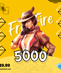 خرید 5000 جم اتوماتیک فری فایر