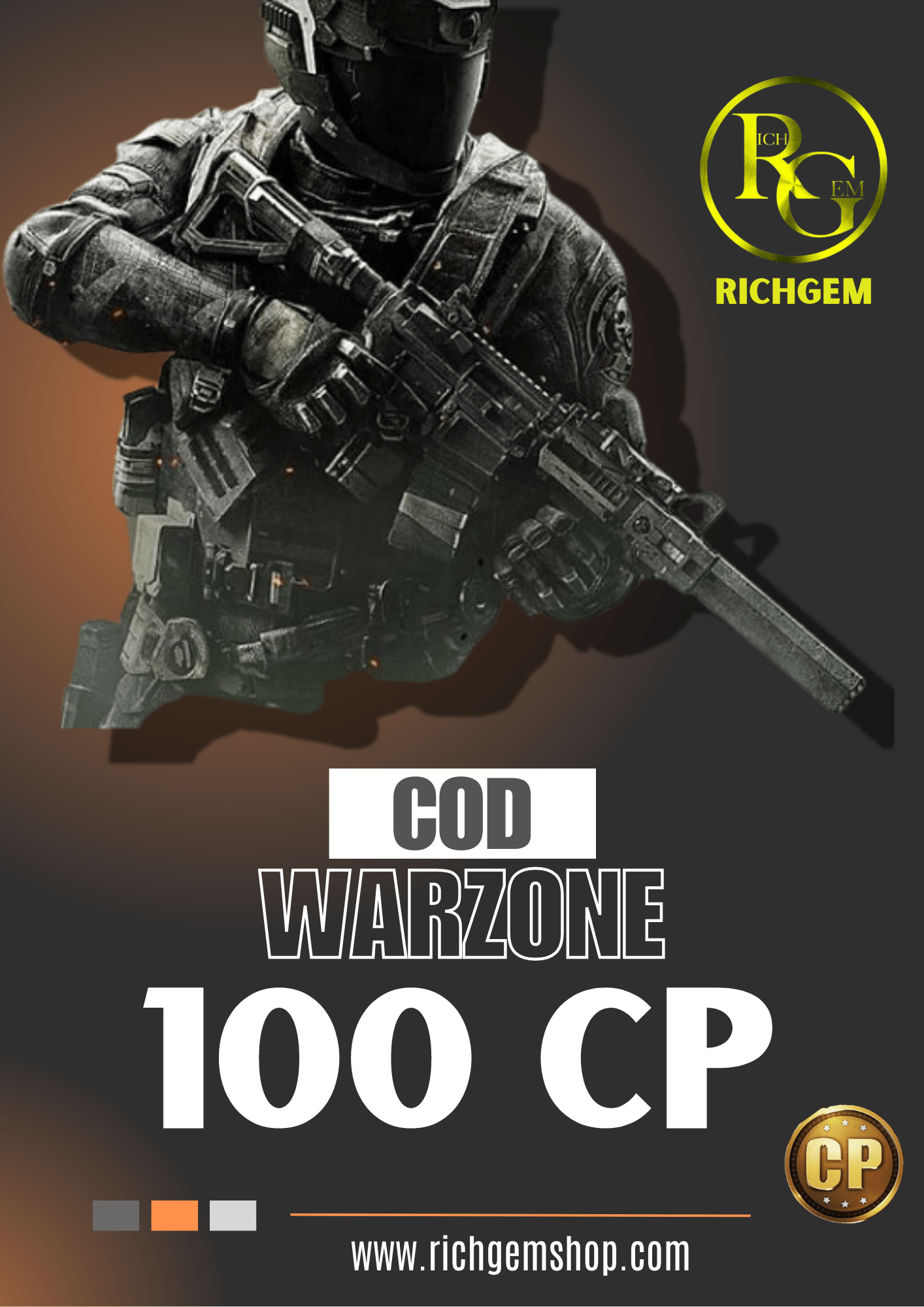 100 سی پی کالاف دیوتی وارزون