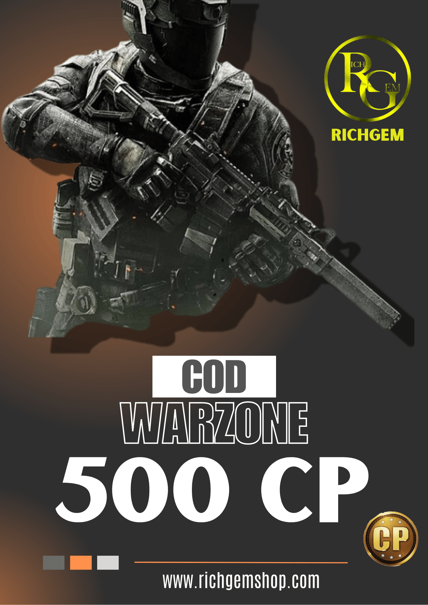 500 سی پی کالاف دیوتی وارزون