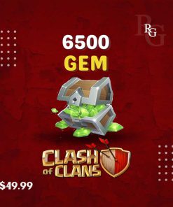 6500 جم کلش آف کلنز