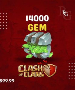 14000جم کلش آف کلنز