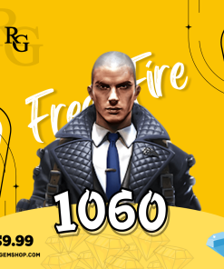 خرید 1060 جم فری فایر با اطلاعات اکانت