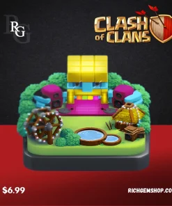 منظره نهمین سالگرد کلش اف کلنز