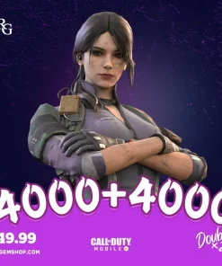 خرید 4000+4000 سیپی دوبل کالاف موبایل