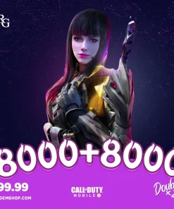 خرید 8000+8000 سیپی دوبل کالاف موبایل